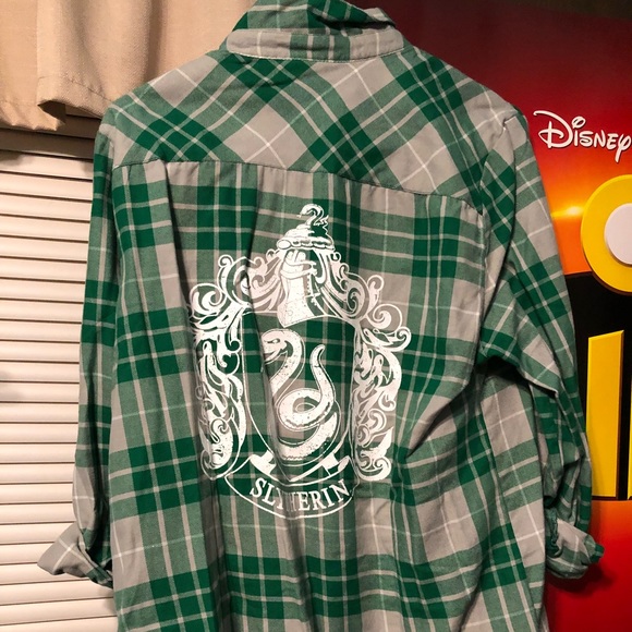 slytherin flannel shirt